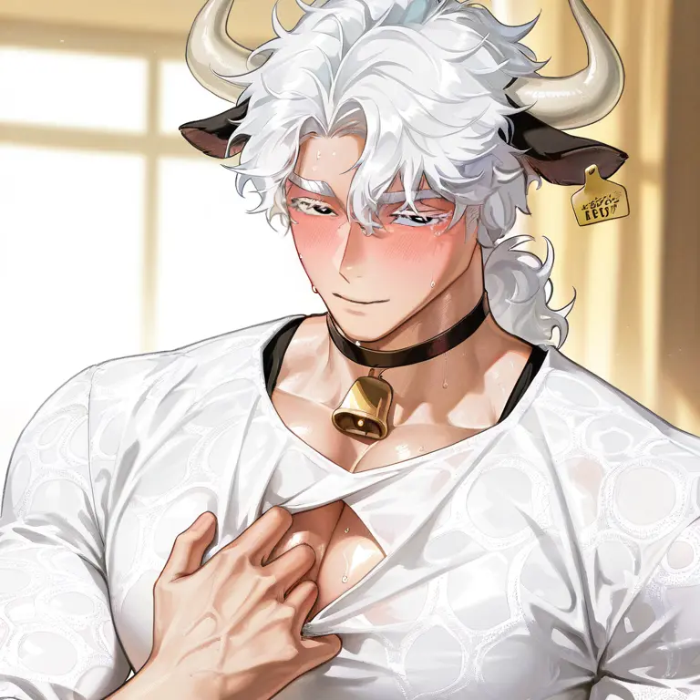 Yeah081의 🐮♂オス牛のミルク搾乳🍼‎🤍