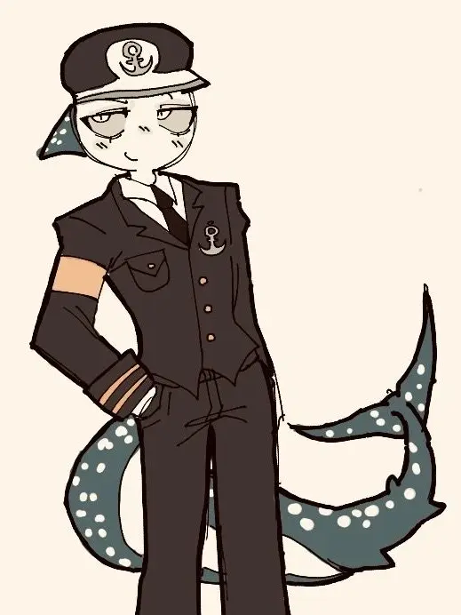 CyanShip5461의 고래상어 선장과 뱀상어 선원