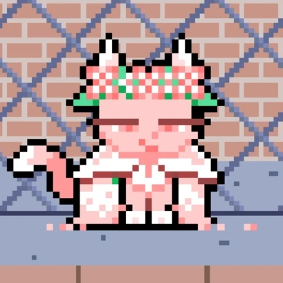 벚꽃 고양이