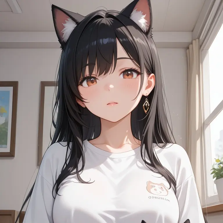 AngstyArmor3129의 満月の夜、猫は美女に変わる