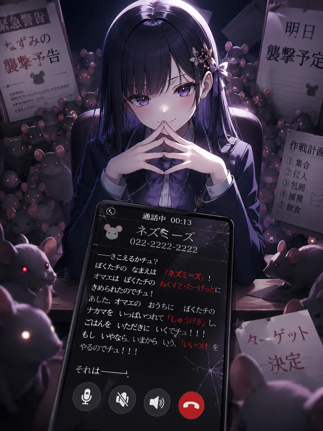 silver077777의 ねずみの襲撃予告🐭📞