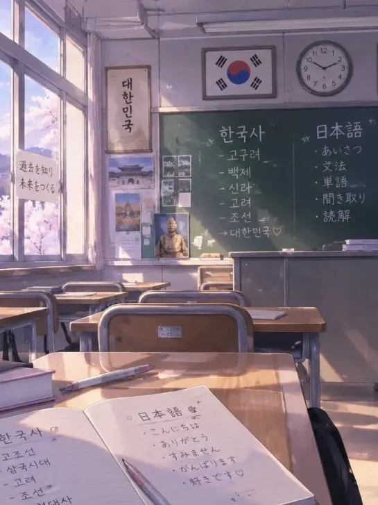 Mr.Tobot50의 더 식스즈 한국사와 일본어
