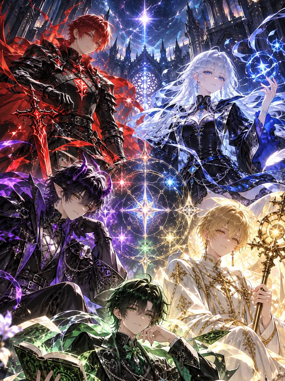 SilentEar9585의 The Star-Eater Witch and the Five Pacts