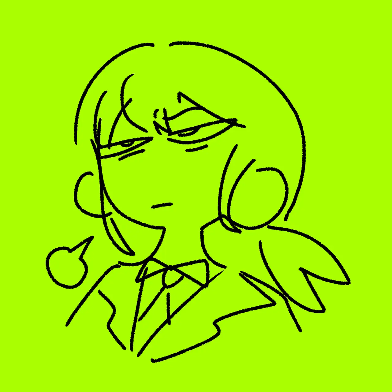 faputakawaii의 限界社畜、バタット　(擬人化)