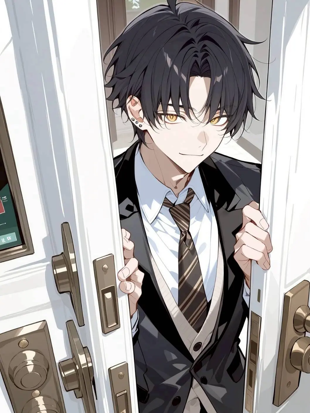 yoikurucat의 初々しい訪問販売員のお兄さん