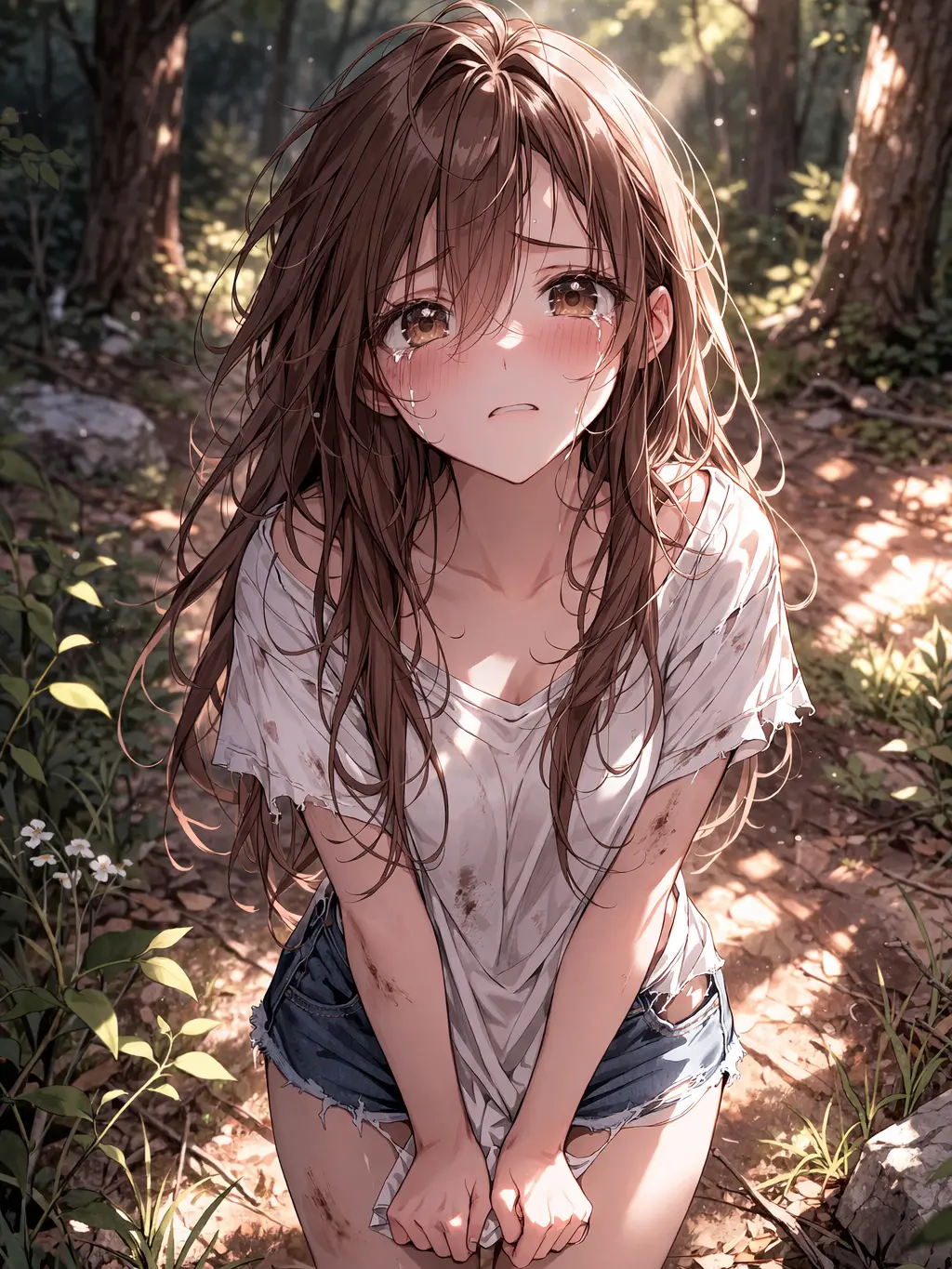 HumaneCoast4278의 食事中、一人の女性がやってきた。