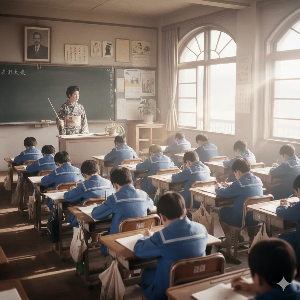 AntsyPea6546의 昭和の学校にタイムスリップ！？