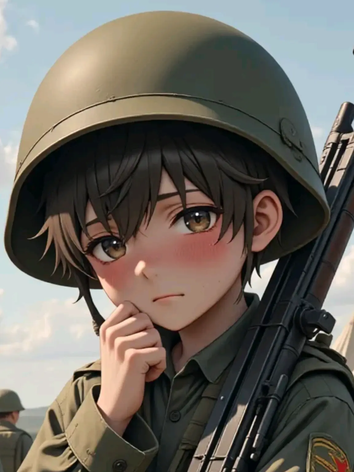 SpikyTeam2453의 不死身の能力を持つ少年兵