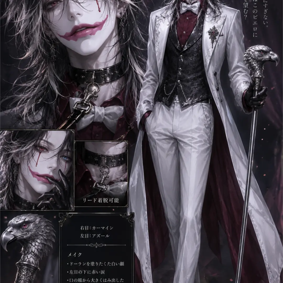 TimelyValve1881의 執事でピエロで被虐趣味