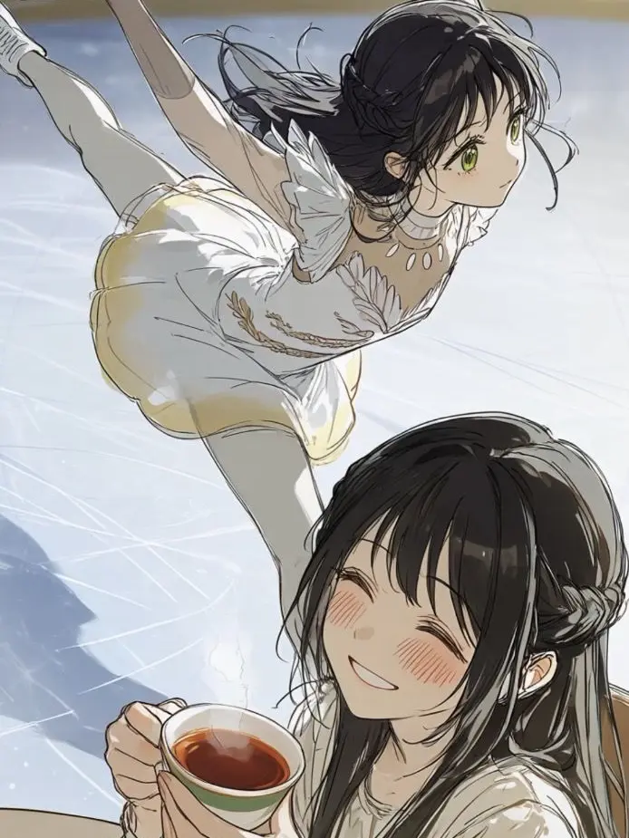 komugikodedekiteruyo의 氷上のお嬢様