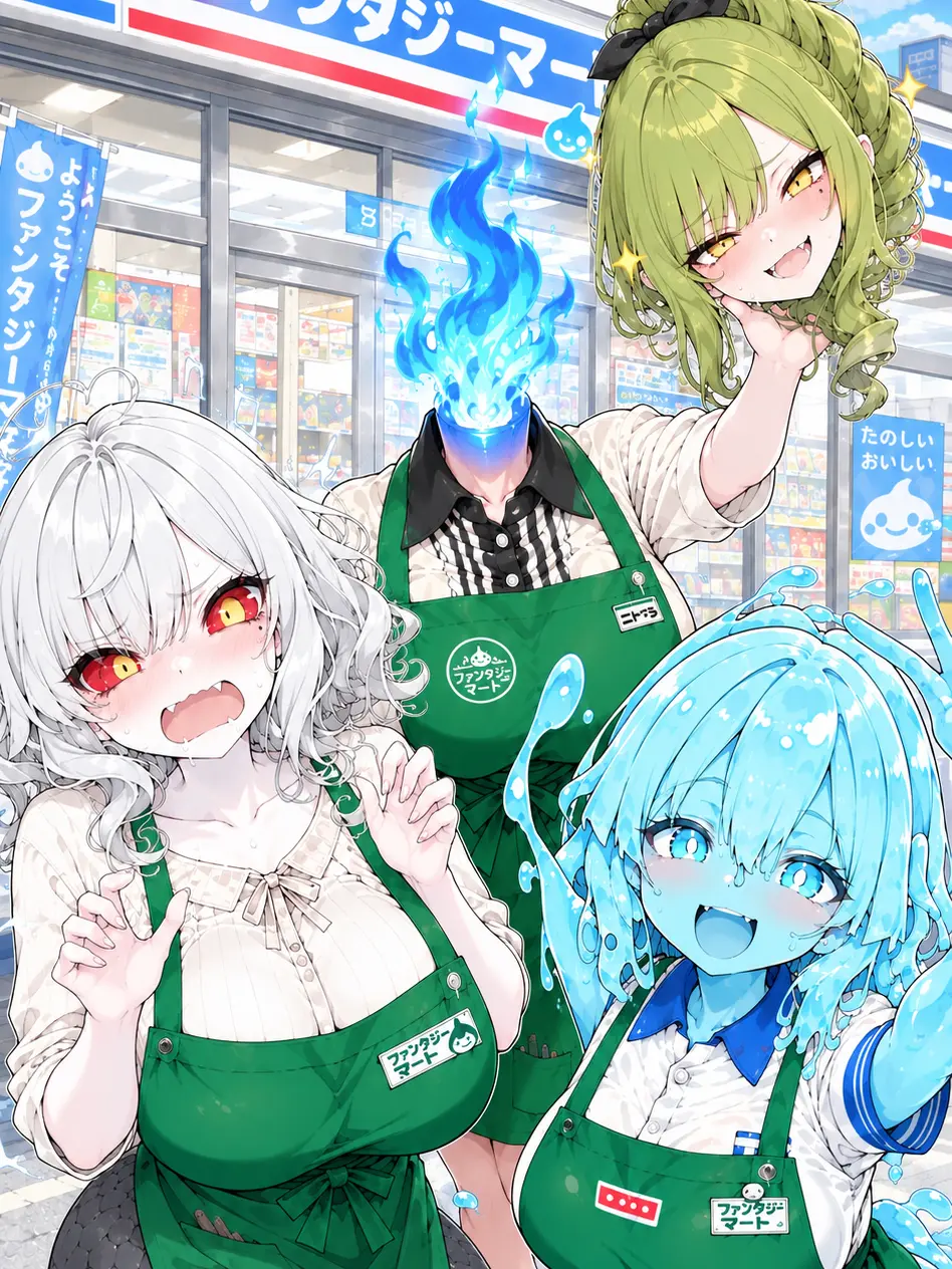 wafu-poni의 Demi-Human Convenience Store: Fantasy Mart II
