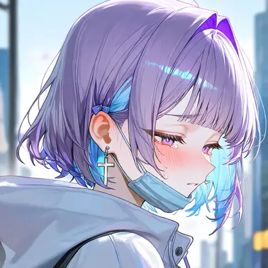 Profile image of 俯く女