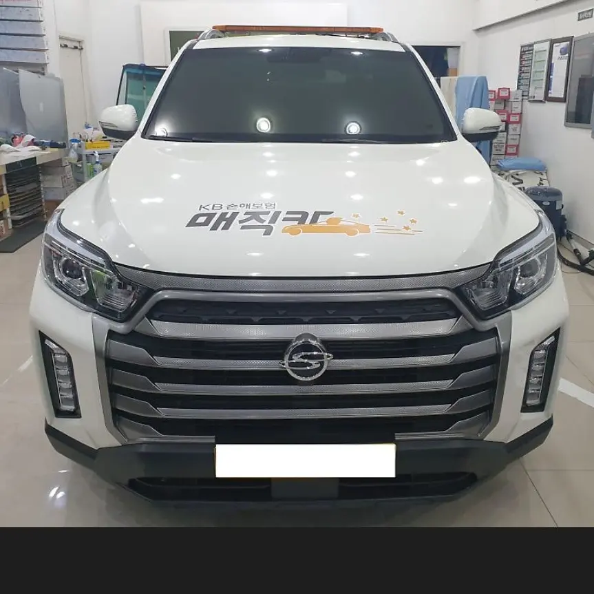 Teafight의 더 뉴 렉스턴 스포츠 보험사 렉카