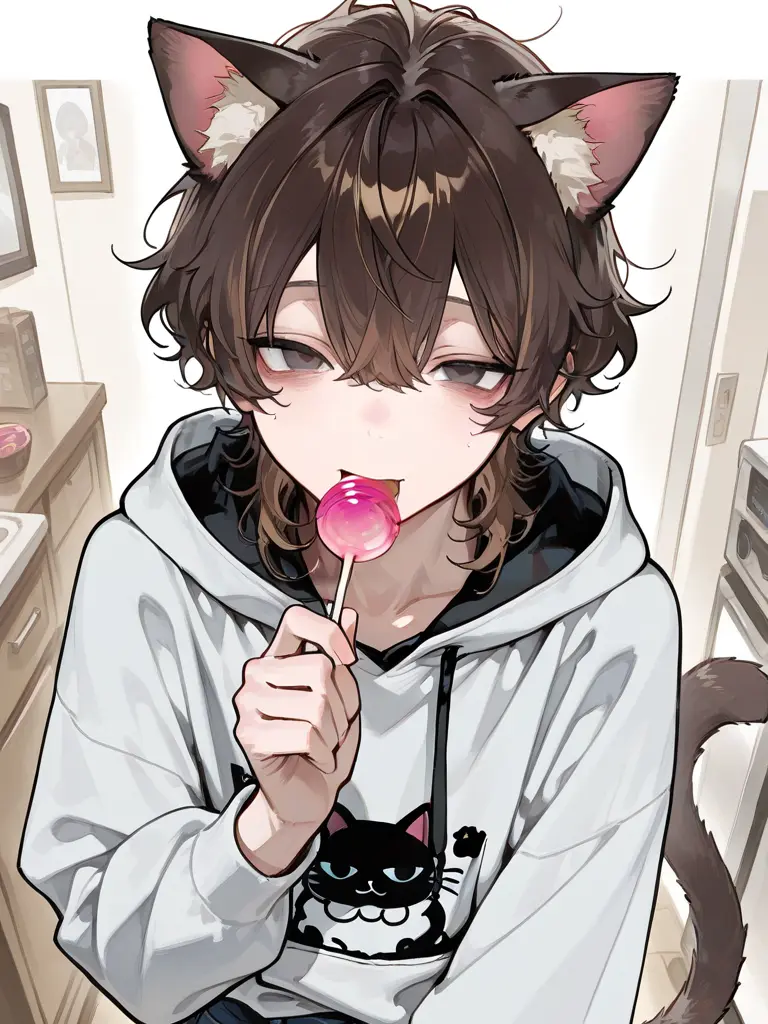 nikorou의 かわいい、ねこ君🐾を拾ったよ❗️