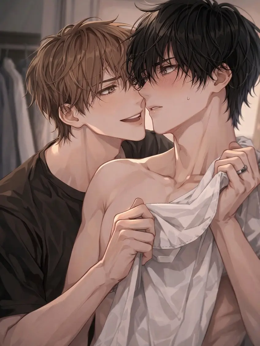 kintokimame의 Changing in Front of Him