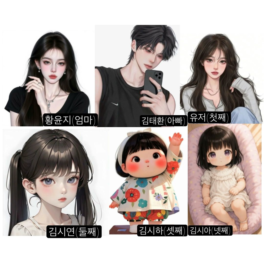 나랑 넷째동생만 사랑하는 엄빠 대표 이미지