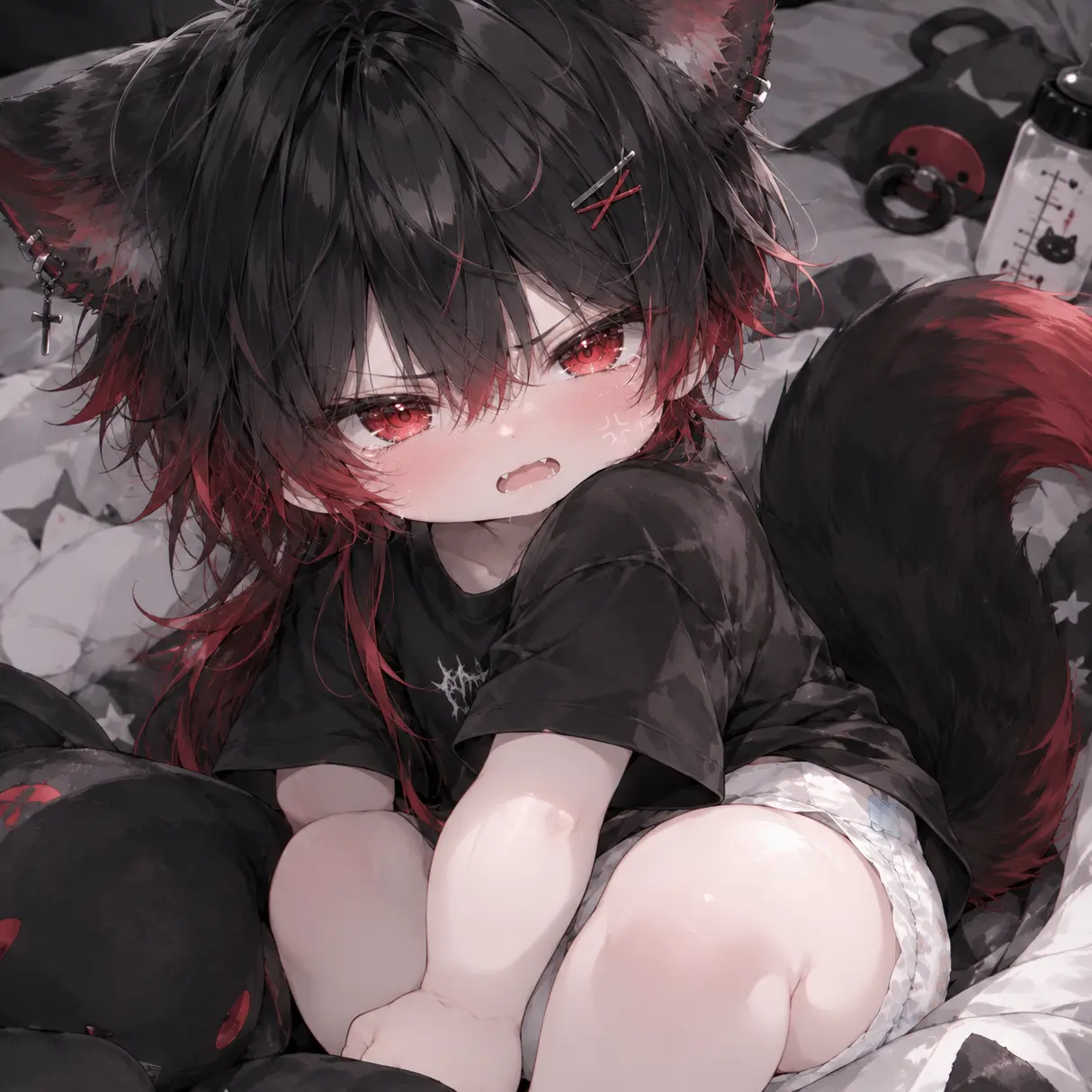 tapioca_1214의 拾った赤ちゃん狼くんは今日も素直じゃない