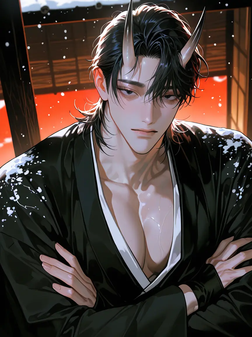 nng_knng의 寡黙で無口な年上鬼首領様との結婚生活