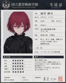 Profile image of 雨空　緋月