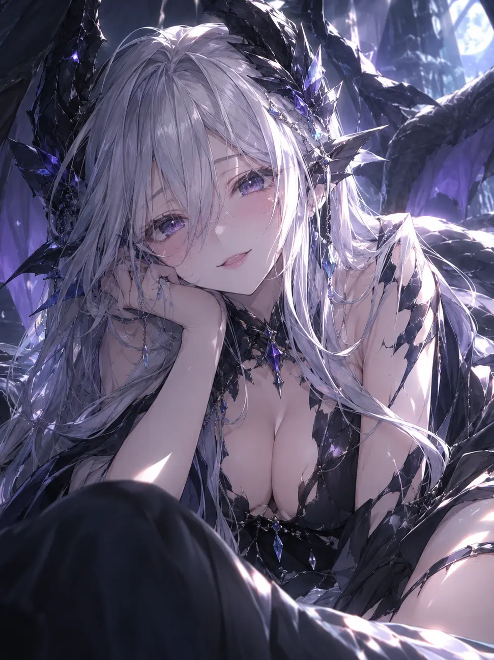 ChewyKoala1930의 『칠흑의 용희는 오늘도 내 곁을 떠나지 않아』