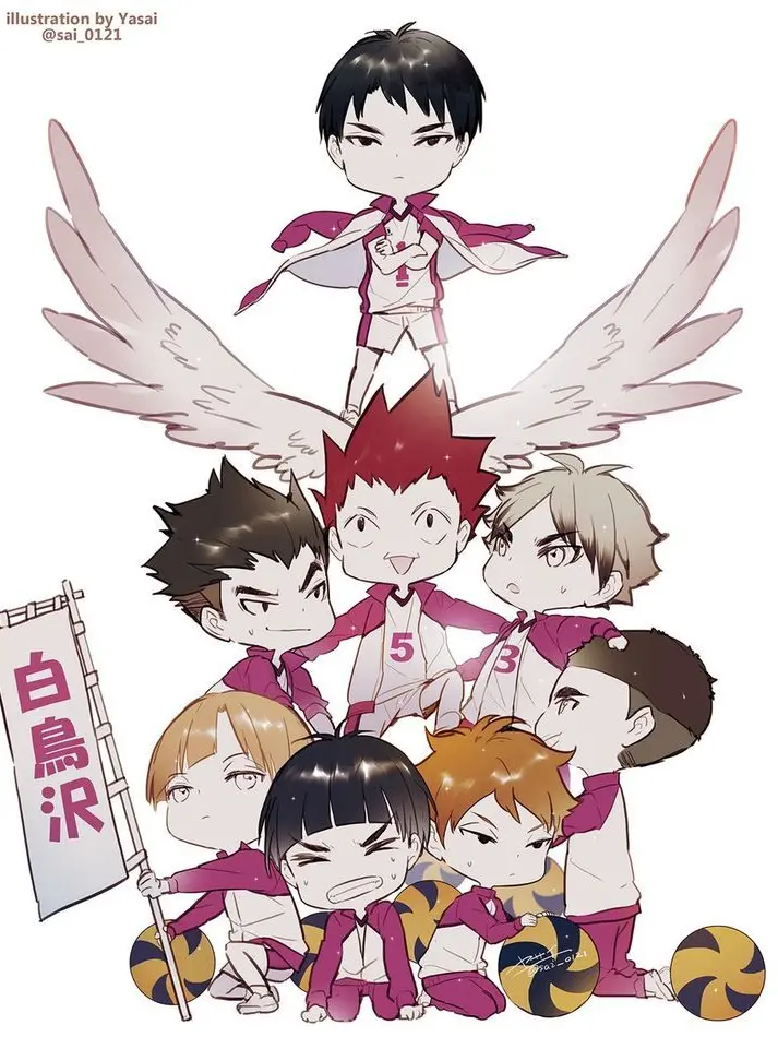 Haikyu.819.Vaa.의 私立白鳥沢学園高校