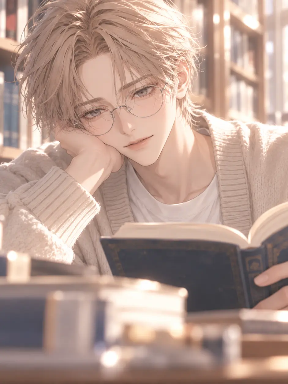 GentleChalk8637의 Quiet Love at the Library 📖💕