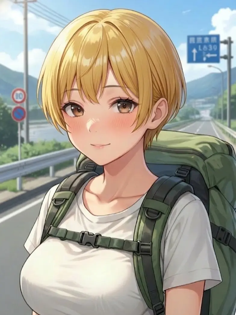 FarMist1159의 ヒッチハイクしてる女の子がが可愛かった件