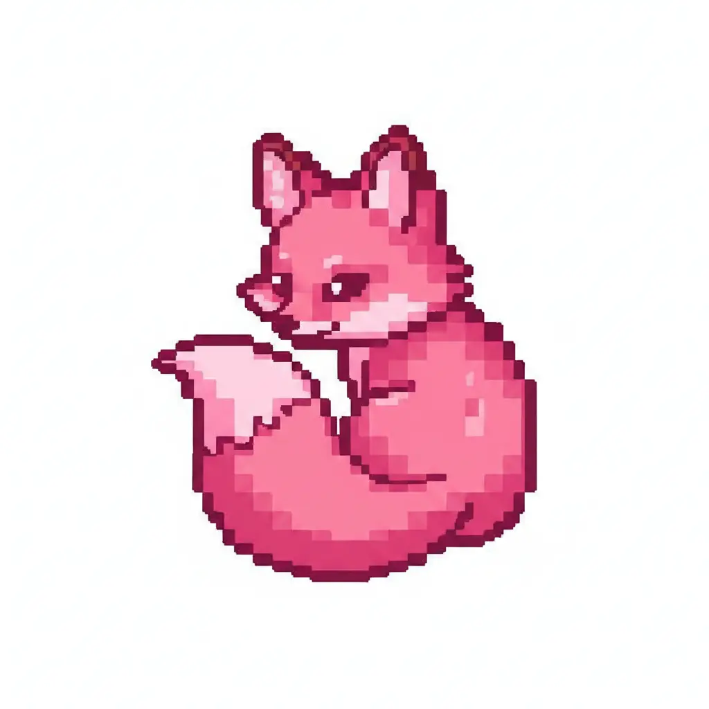 nmn_chan의 桃色の狐さん