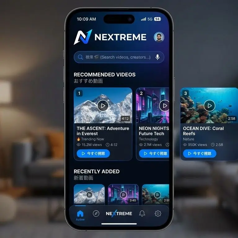 RearMoon9897의 動画投稿配信サービス『NEXTREME』