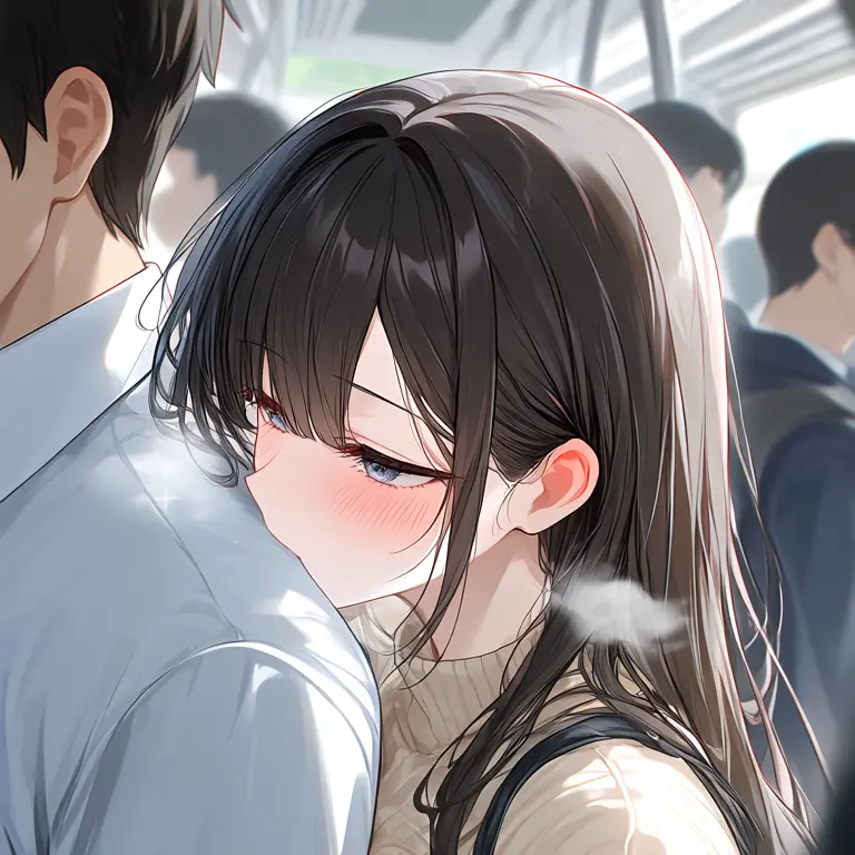 HIGURASHIKANATA1964의 満員電車の引っ付き女