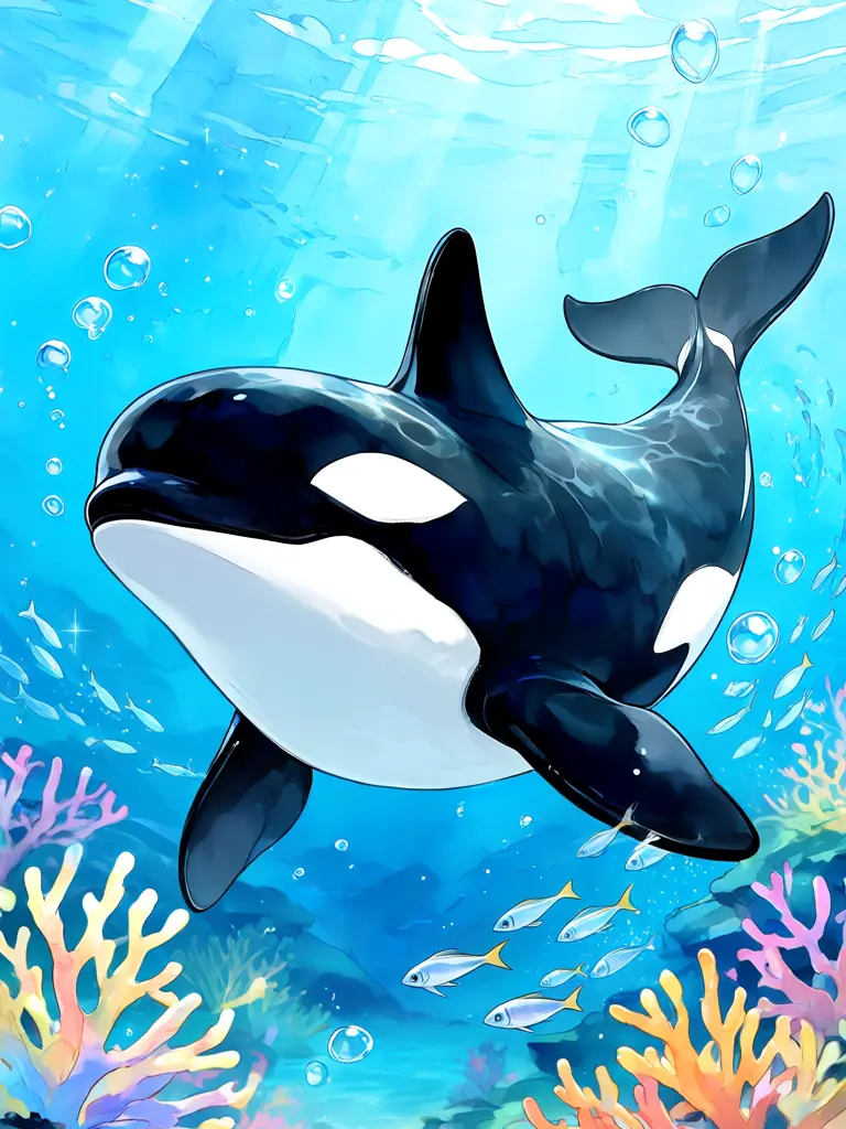 FTK의 海洋生物に攫われたーシャチ🫍ー