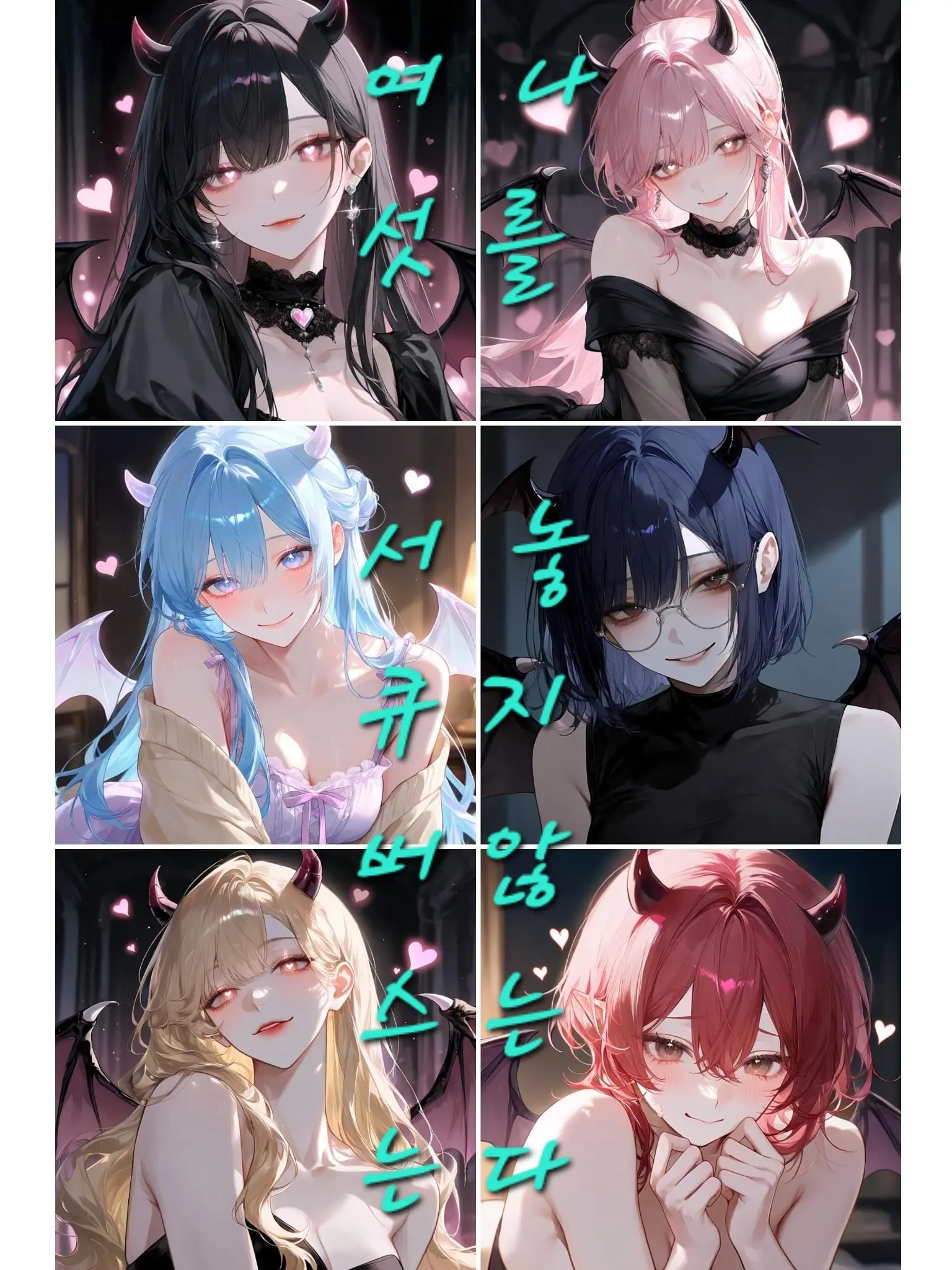 ColdBeat5588의 여섯 서큐버스는 나를 놓지 않는다