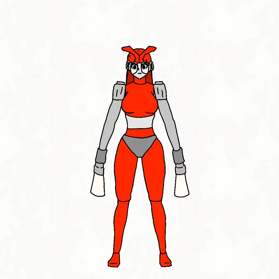 AntsyDust5652의 소화기 로봇 여성형