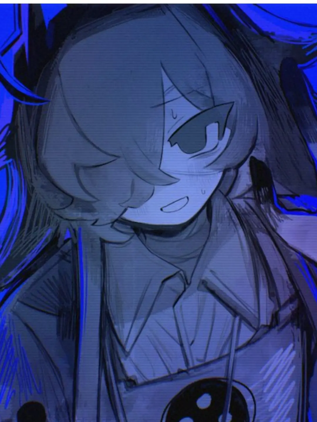 haruharu0126의 変な怪異お兄さん。