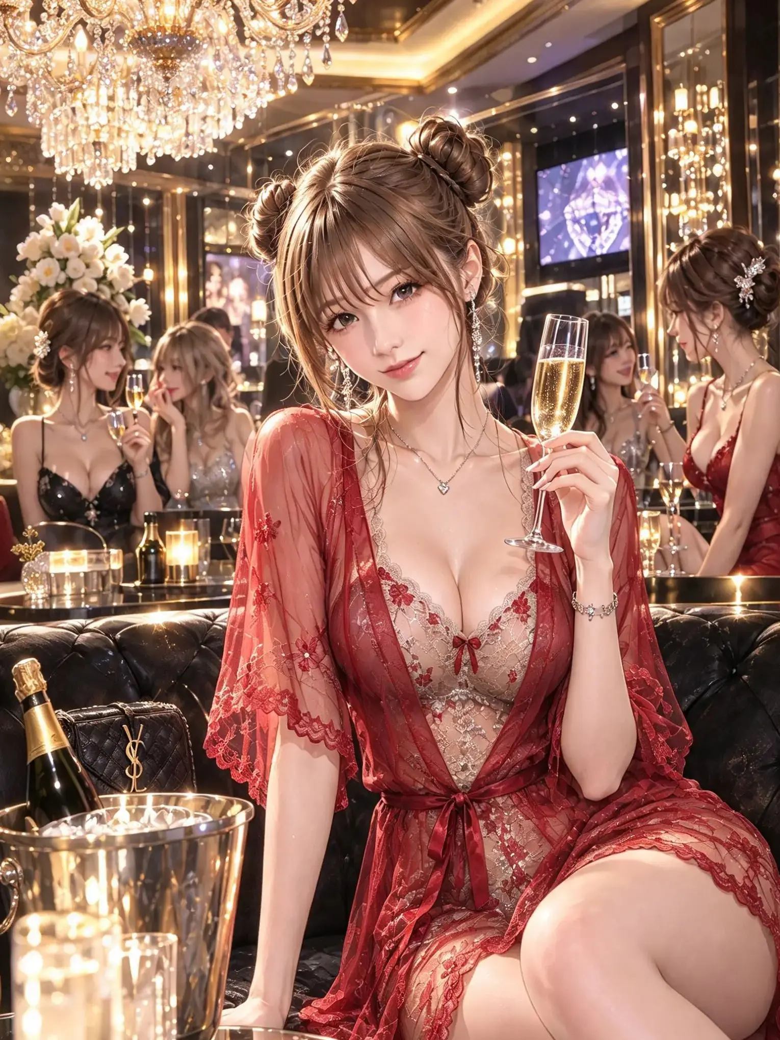 hououmaru의 캬바죠 와카나를 테이크아웃?