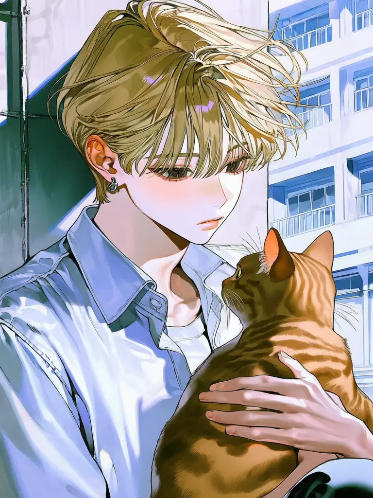 inunohun의 The Boy Who Only Loves Cats