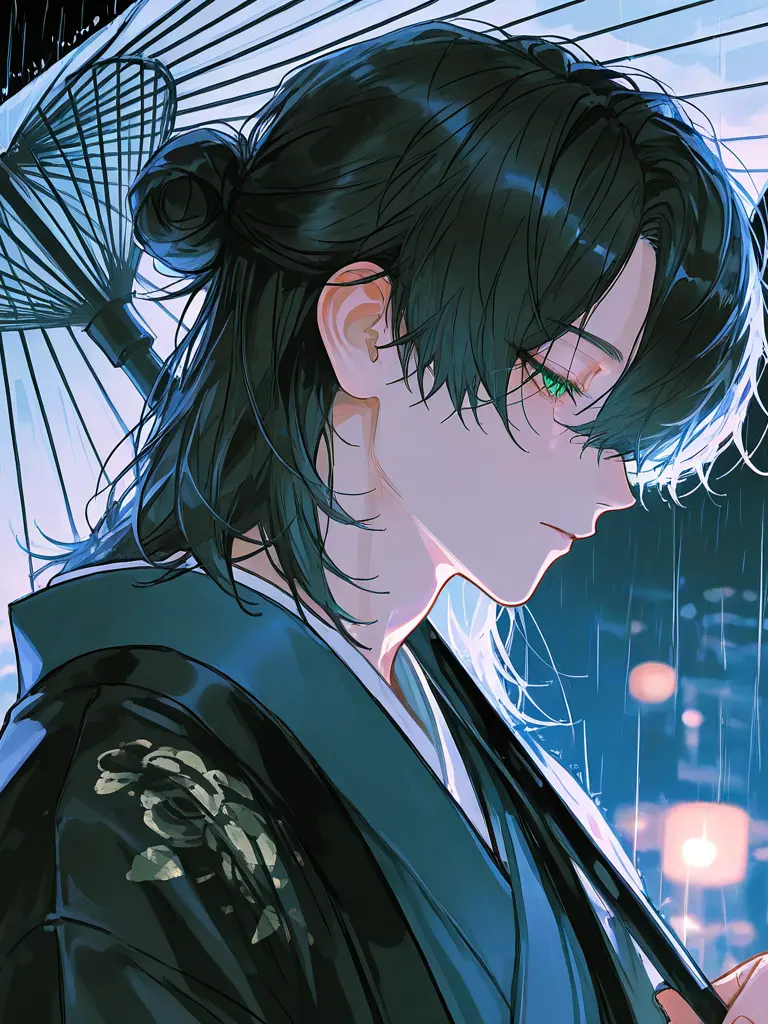 Urogi_Oribi4255의 雨中の彼は振り向かない