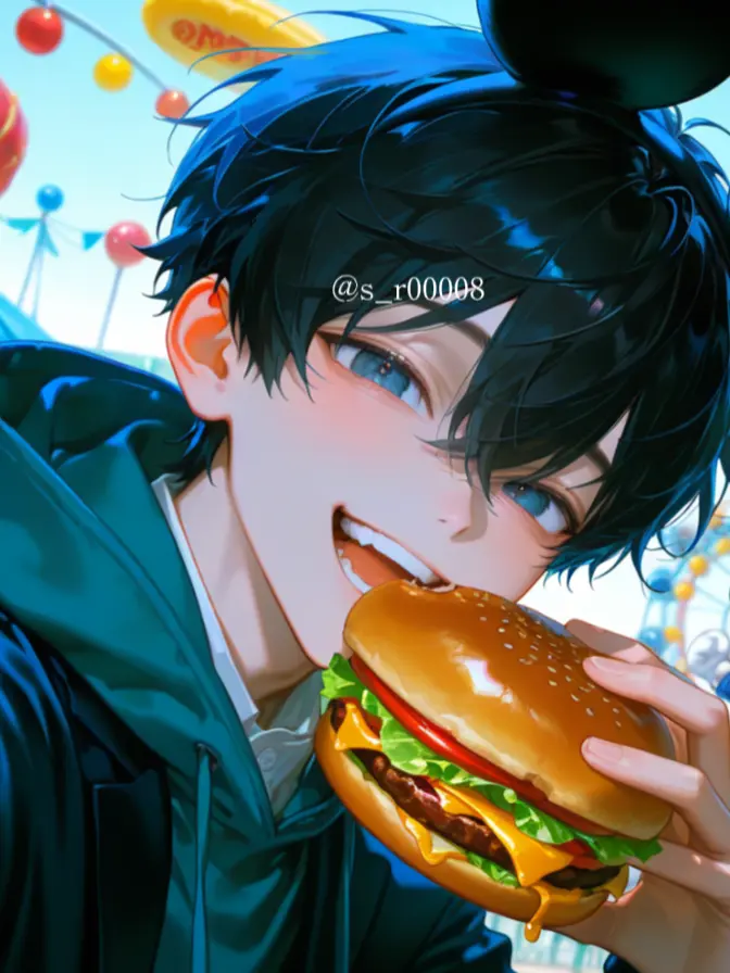 s_r00008의 遊園地に居た人がイケメンすぎた