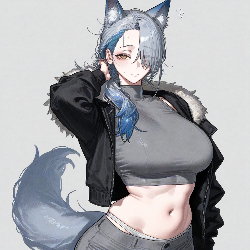 '달려있는' 늑대녀 대표 이미지