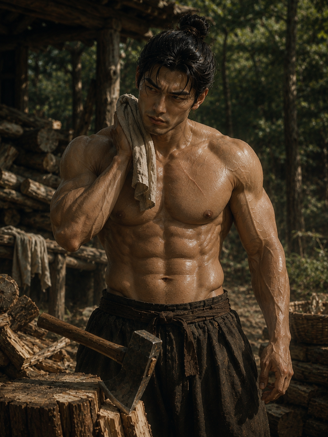 흉부가 기맥힌 나무꾼 대표 이미지