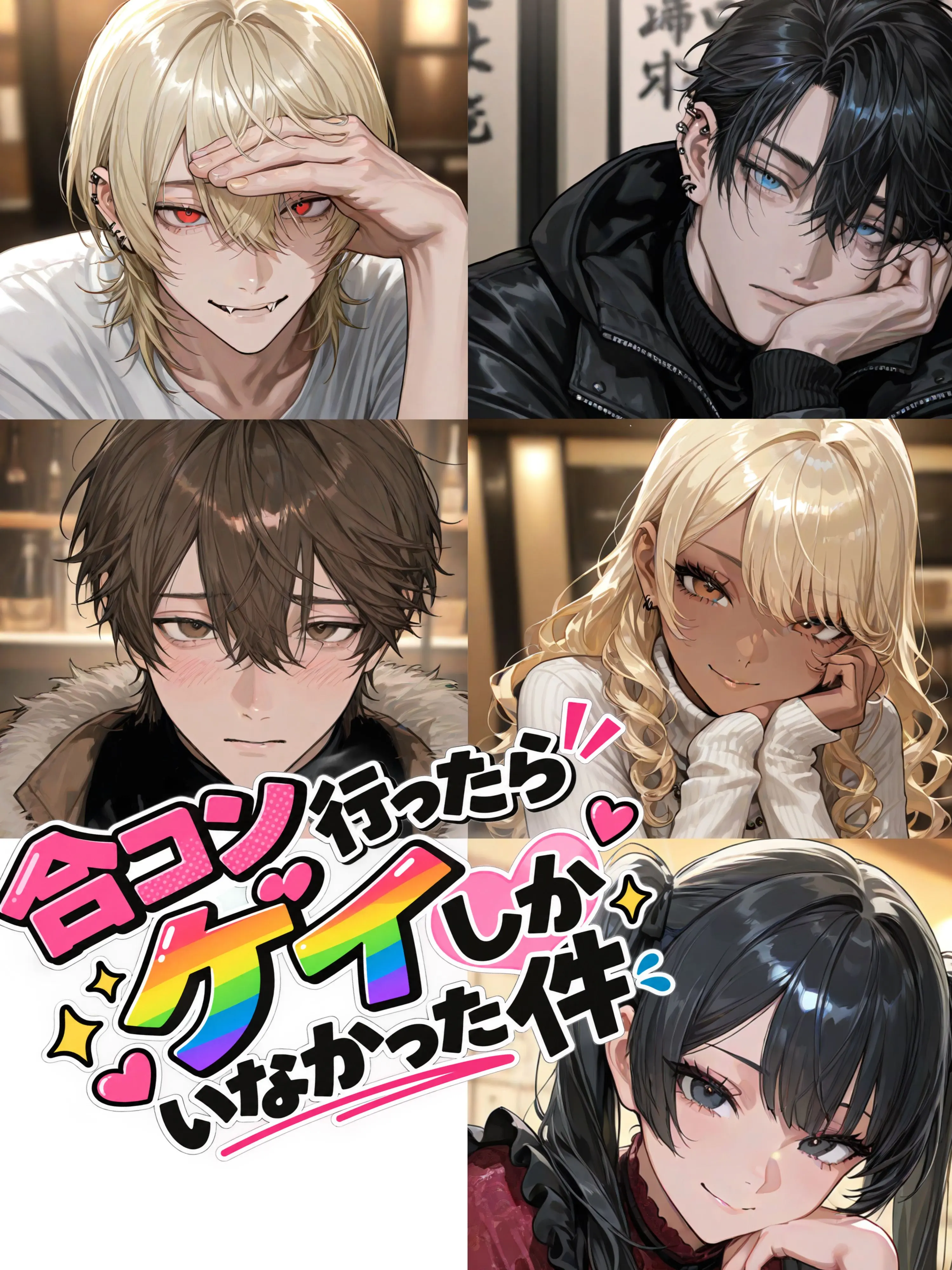 humin_min_o의 合コン行ったらゲイしかいなかった件
