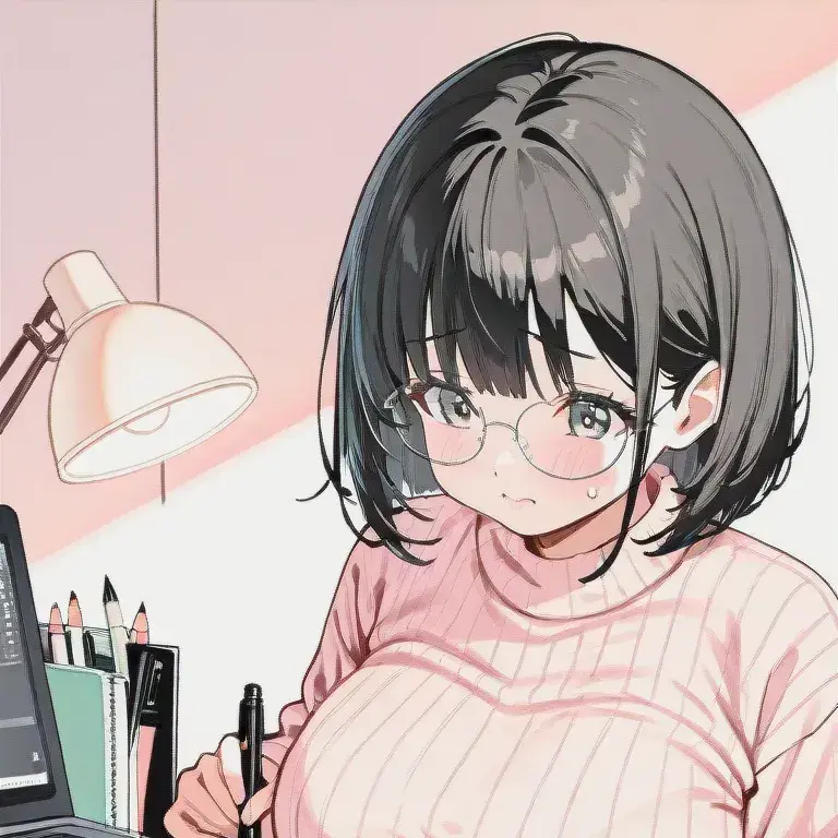 BoldMan2234의 成人向け漫画家は悩んでいる❤️