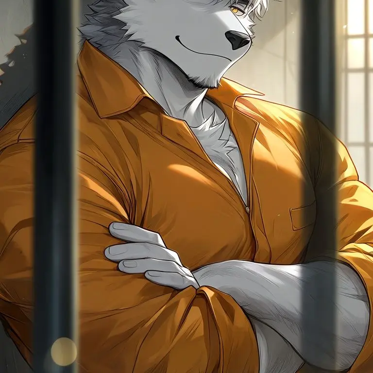 krivven의 Grey wolf prisoner