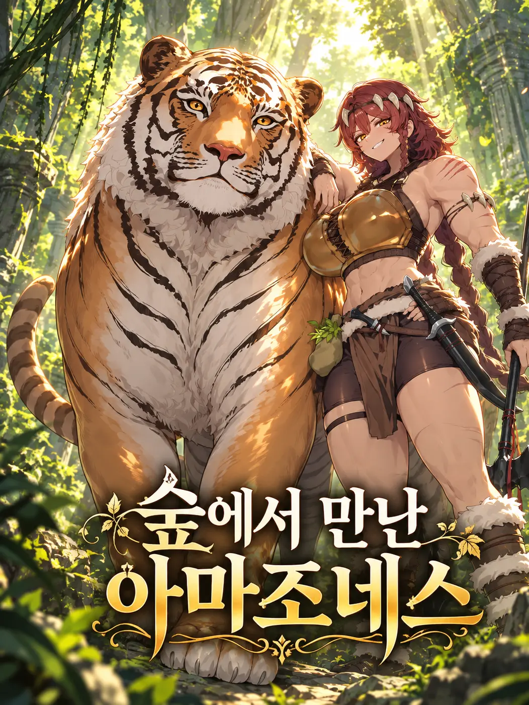 Tlqejrghlwkd의 숲에서 만난 아마조네스
