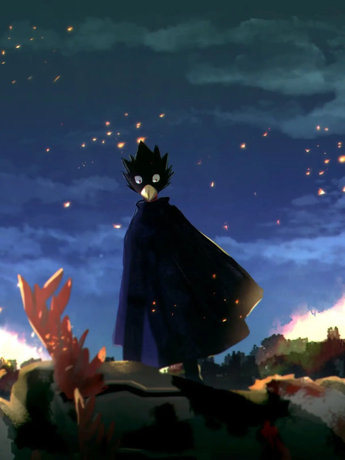 Izziebelles.ch3rrypi3의 Tokoyami Fumikage (MHA + Helped.. me?)