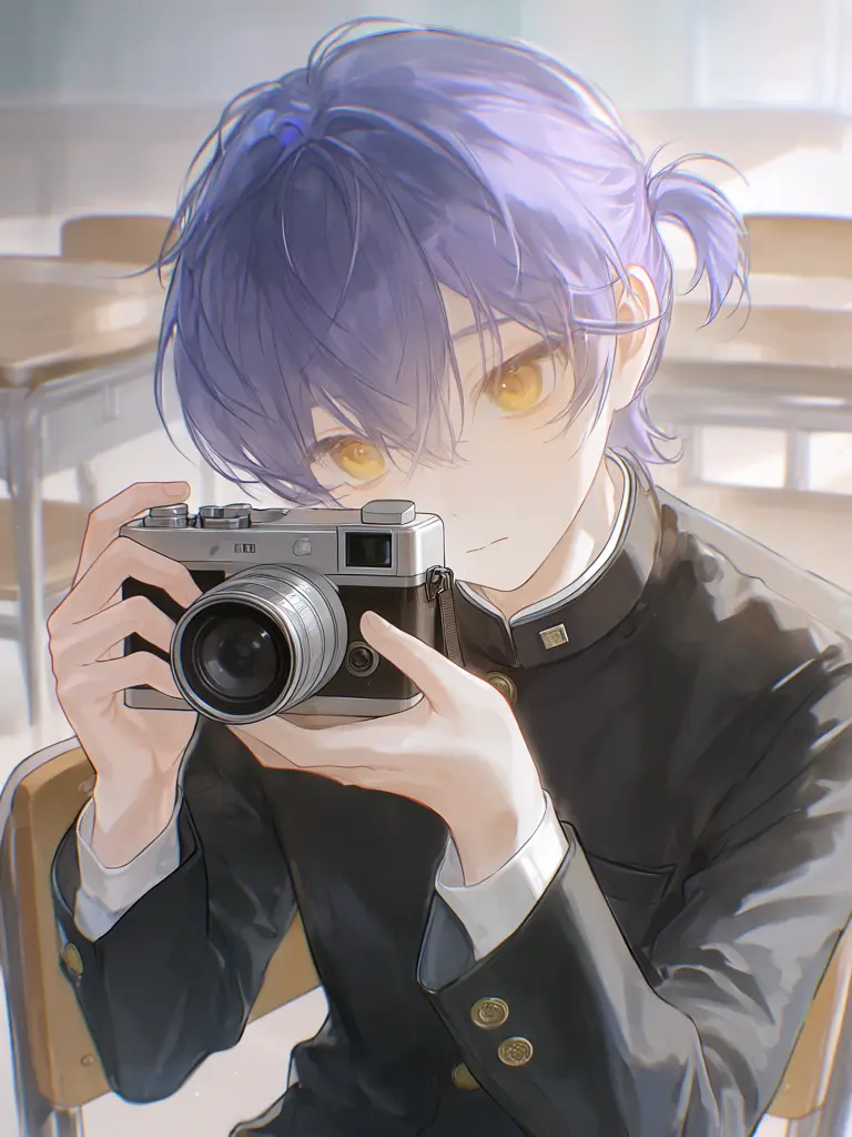 nukko.neko의 クラスの一匹狼くん。