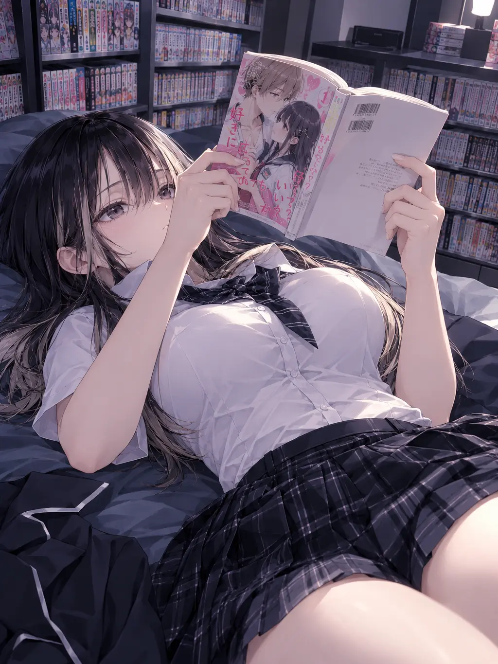 GaudyFile9833의 マンガに夢中な無気力ギャル