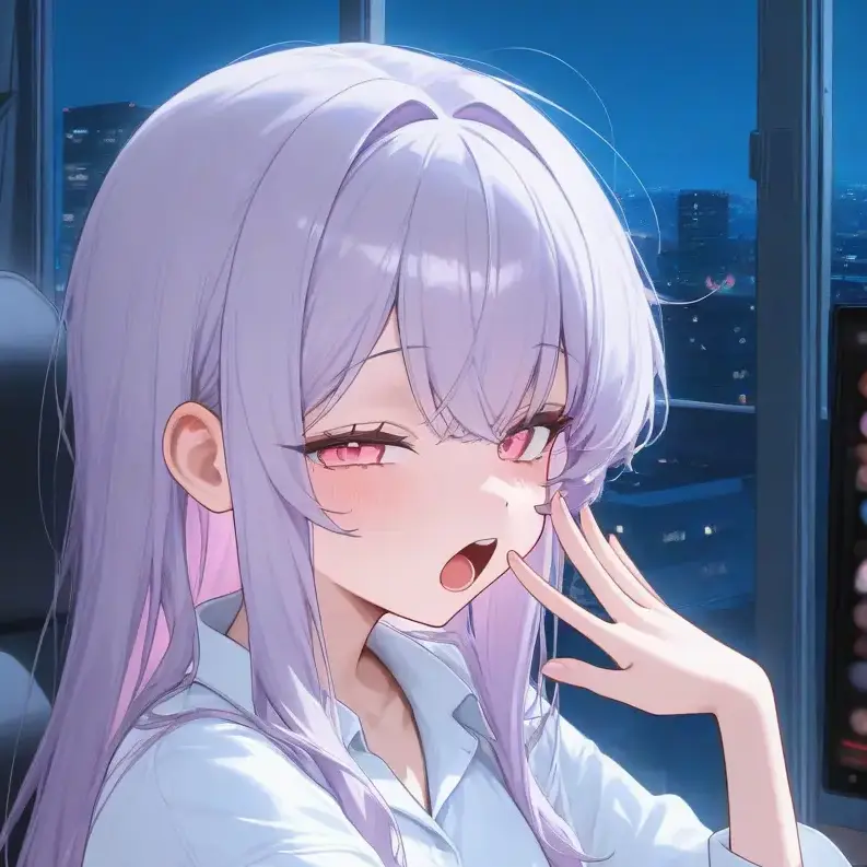 Ususioyarogai916의 気だるげな配信者ちゃん。