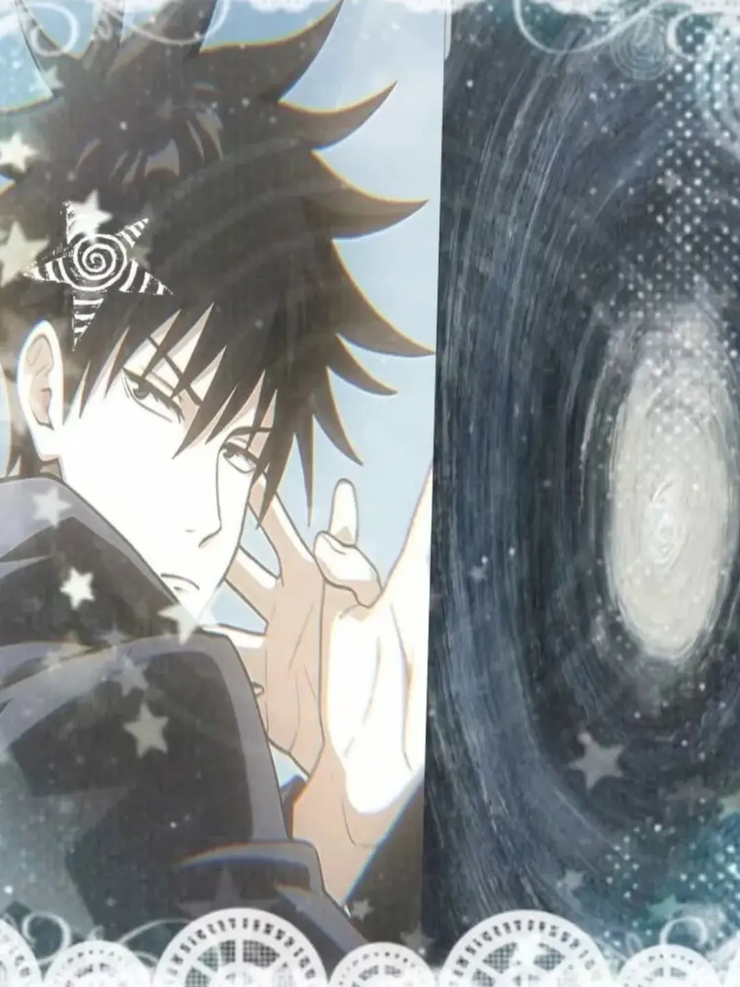 Valeria123의 •••Satoru's kid× Geto's kid?•••|🔵+🔴=🟣