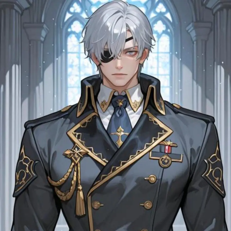 SureSilk4504의 目が不自由な軍人